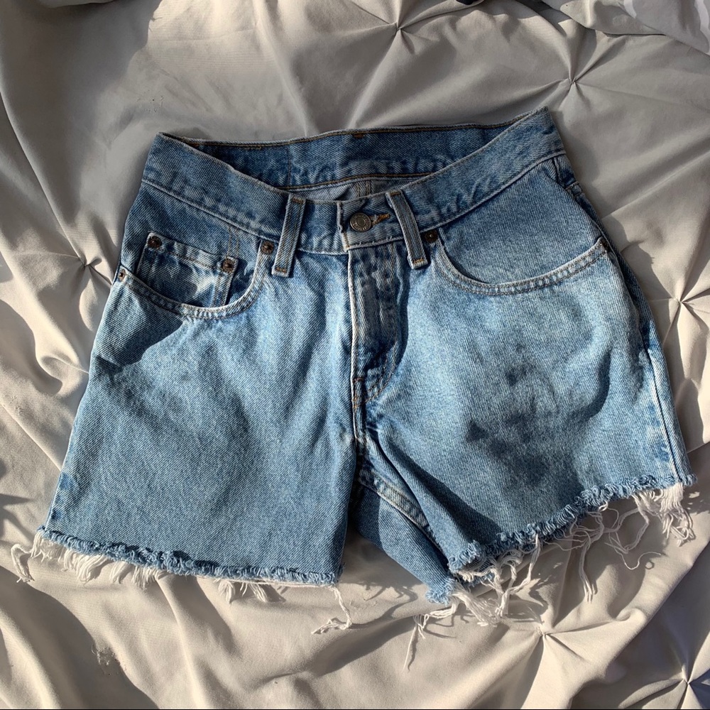 Levi’s High-Waisted Jean Shorts